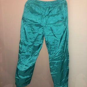 Turqoise Track pants/joggers